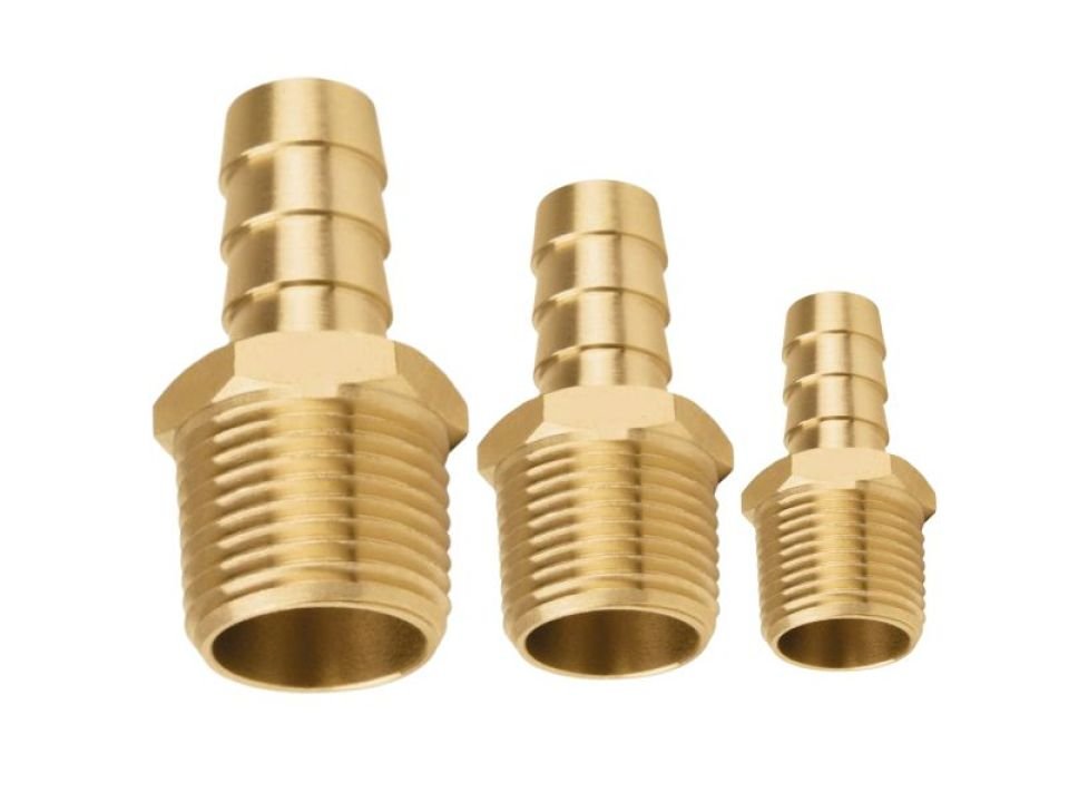 Boquilla (piton) bronce macho 1/2" x 3/8”