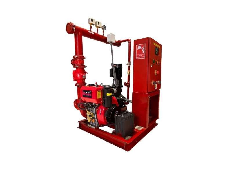 Equipo pre ensamblado a diesel para sistema contra incendio